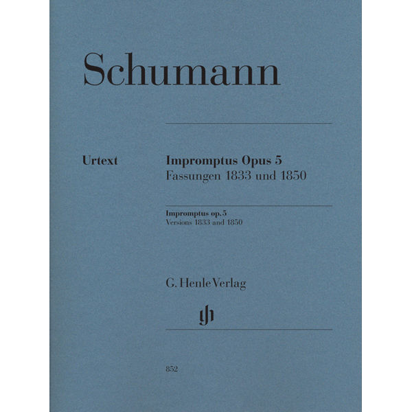 Impromptus op. 5 (Versions 1833 and 1850) , Robert Schumann - Piano solo