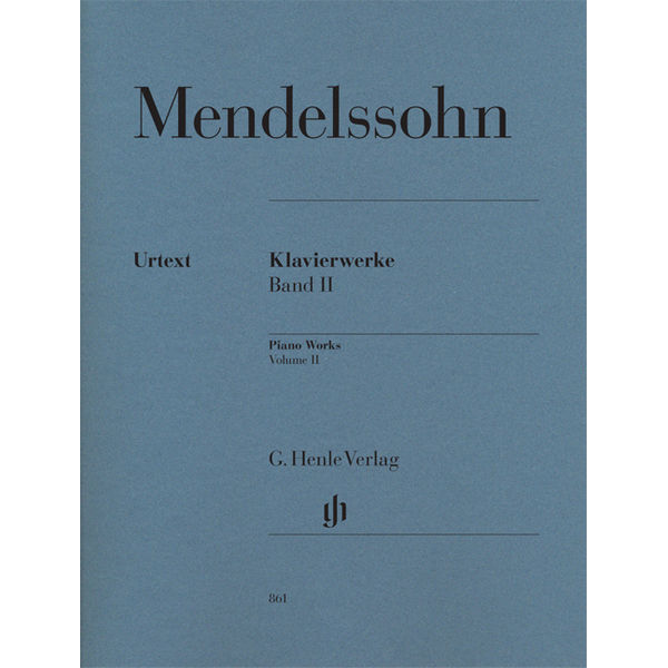Selected Piano Works Volume II, Mendelssohn  Felix  Bartholdy - Piano solo