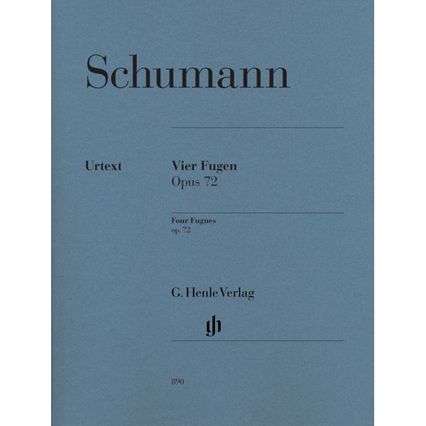 Four Fugues op. 72, Robert Schumann - Piano solo