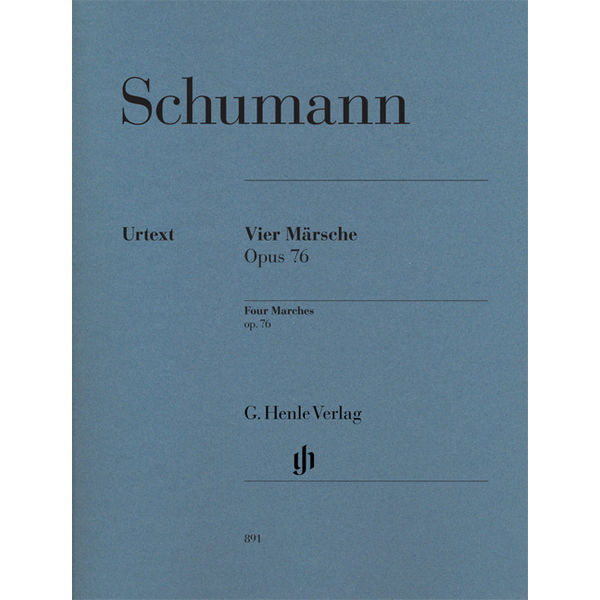 Four Marches op. 76, Robert Schumann - Piano solo