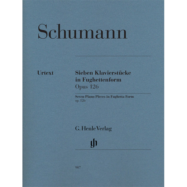 Seven Piano Pieces in Fughetta Form op. 126, Robert Schumann - Piano solo