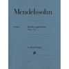 Rondo capriccioso op. 14, Mendelssohn  Felix  Bartholdy - Piano solo