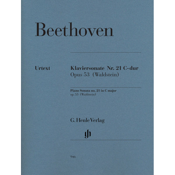 Piano Sonata no. 21 in C major op. 53 (Waldstein), Ludwig van  Beethoven - Piano solo