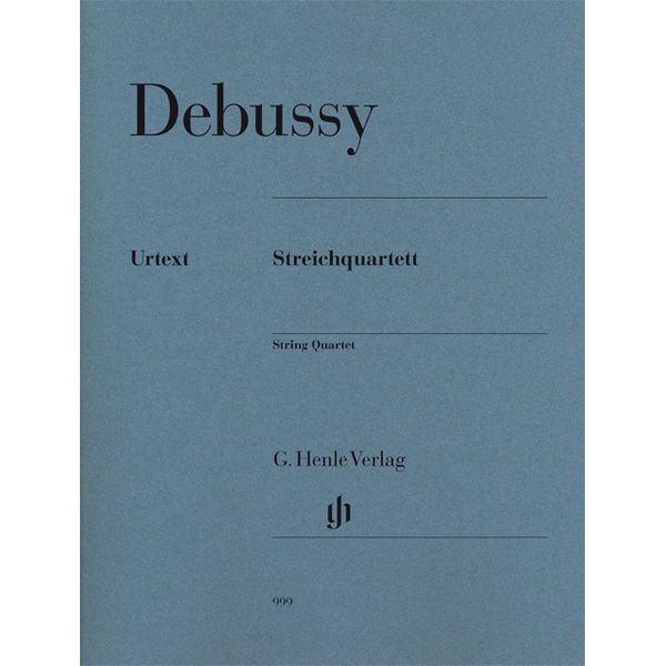 String Quartet, Claude Debussy - Two Violins, Viola and Violoncello