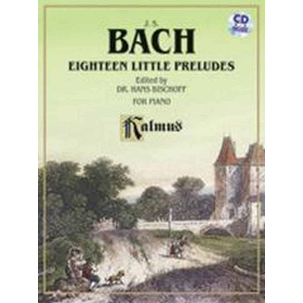 Eighteen little preludes for piano (CD Edition), J.S. Bach