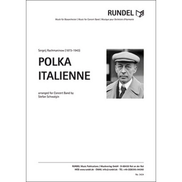 Italian Polka, Rachmaninoff/Arr. Stefan Schwalgin, Janitsjar