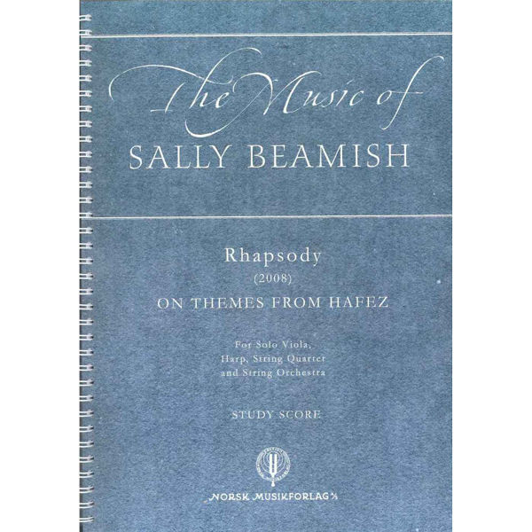 Rhapsody On Themes From Hafez, Sally Beamish - Vla.Hrp.Str.Qua.Q. Lommepartitur