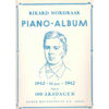 Piano-Album, Rikard Nordraak - Piano
