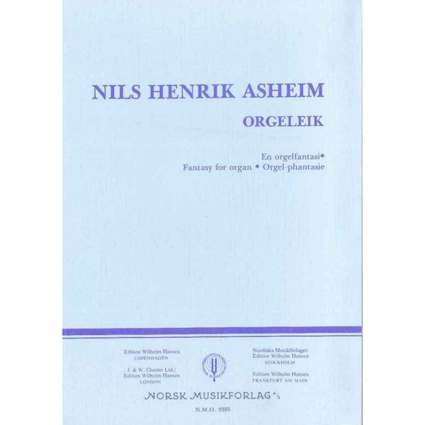 Orgeleik, Nils Henrik Asheim - Orgel