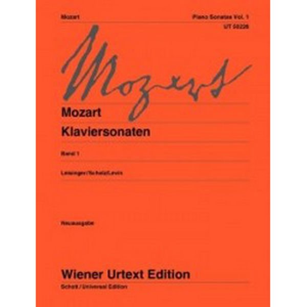 Mozart Klaviersonaten Band 1 KV279-284,309-311