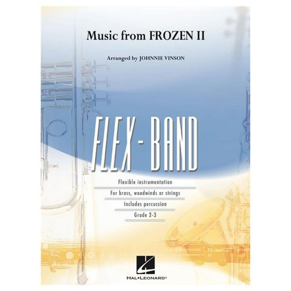 Music from Frozen 2 Flex-Band Grade 2, Robert Lopez, Kristen Anderson-Lopez arr. Vinson