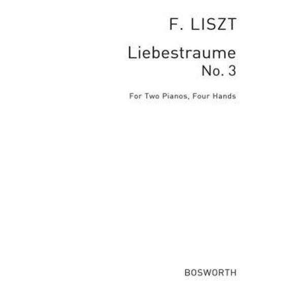 Liszt Liebestraume (Kirkby-Mason) 2 Pianos 4 hands
