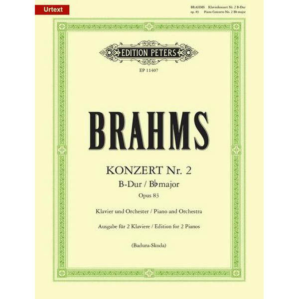 Piano Concerto No. 2 Op 83 Bb-dur Brahms (2 Pianos)