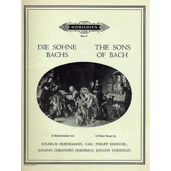 The Sons of Bach: 12 Piano Pieces