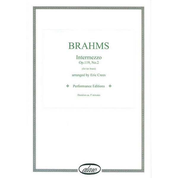 Intermezzo Op.119, NO.2, Brahms/Crees