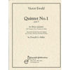 Quintet No. 1 Opus 5, Score and Parts. Ewald/Donald G. Miller