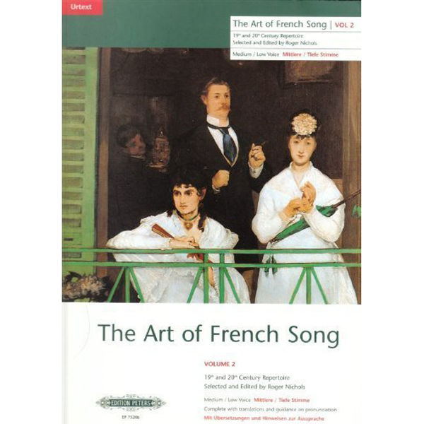 The Art of French Song Vol. 2 - High Voice