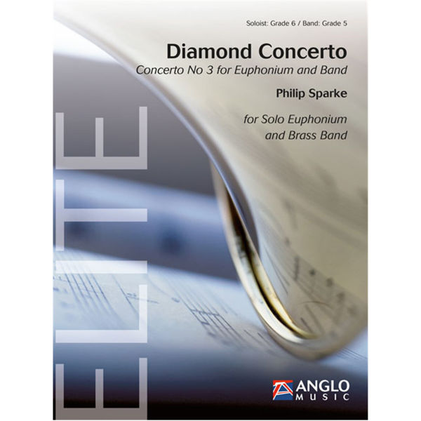 Diamond Concerto - Euphonium Concerto No. 3, Philip Sparke - Brass Band Score