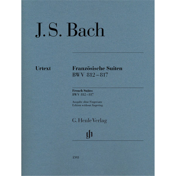 French Suites BWV 812-817 (Edition without fingering) , Johann Sebastian Bach - Piano solo