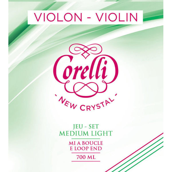 Fiolinstrenger Corelli New Crystal Medium Light