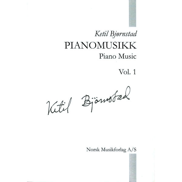 Pianomusikk Vol.1, Ketil Bjørnstad - Pianosolo