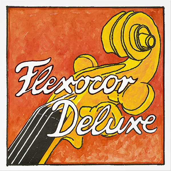 Cellostreng Pirastro Flexocor Deluxe 4C Rope Core/Tungsten, Medium