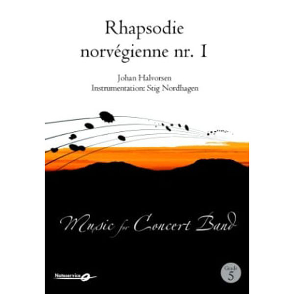 Rhapsodie norvegienne nr. 1 CB5 Svendsen/Instr. Nordhagen