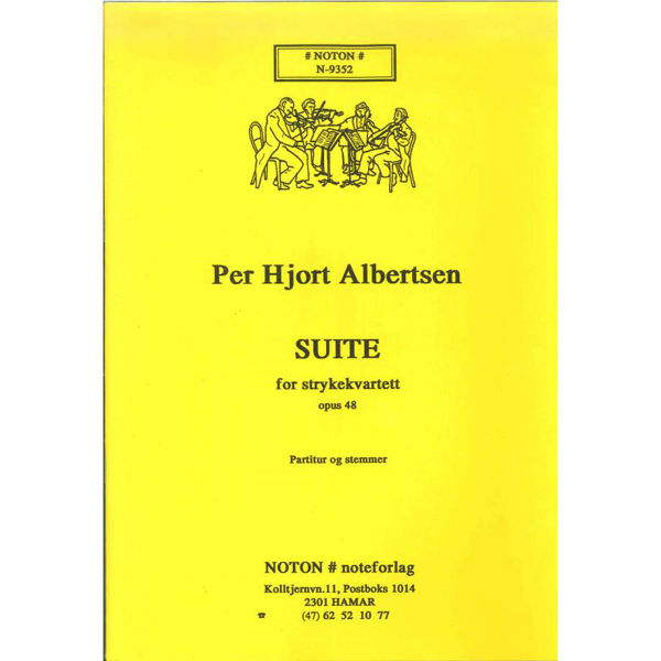 Suite  Op.48, Per Hjort Albertsen - Strykekvartett