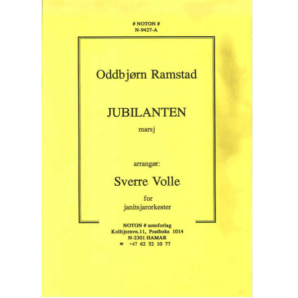 Jubilanten, O.  Ramstad/S.  Volle - Janitsjar
