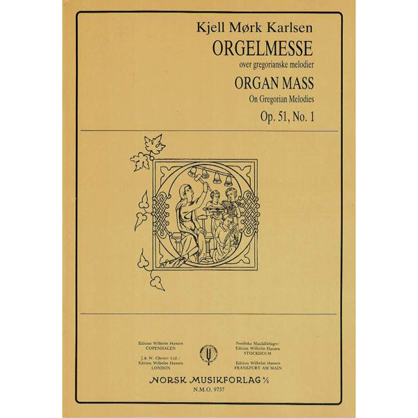 Orgelmesse Op. 51 Nr. 1, Kjell Mørk Karlsen. Orgel