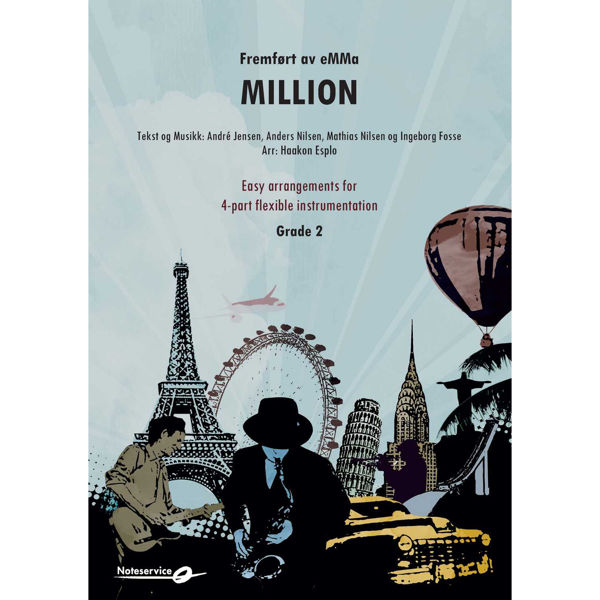 Million, Flex 4. Andre Jensen/Anders Nilsen/ Mathias Nilsen/Ingeborg Fosse arr, Haakon Esplo