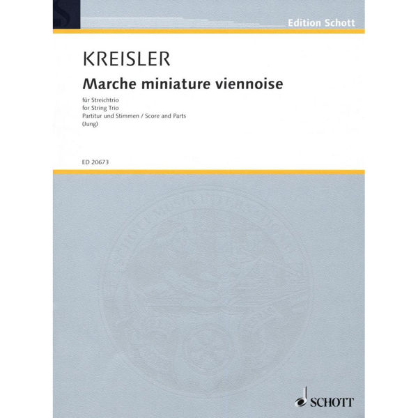 Marche miniature viennoise, Kreisler - String Trio