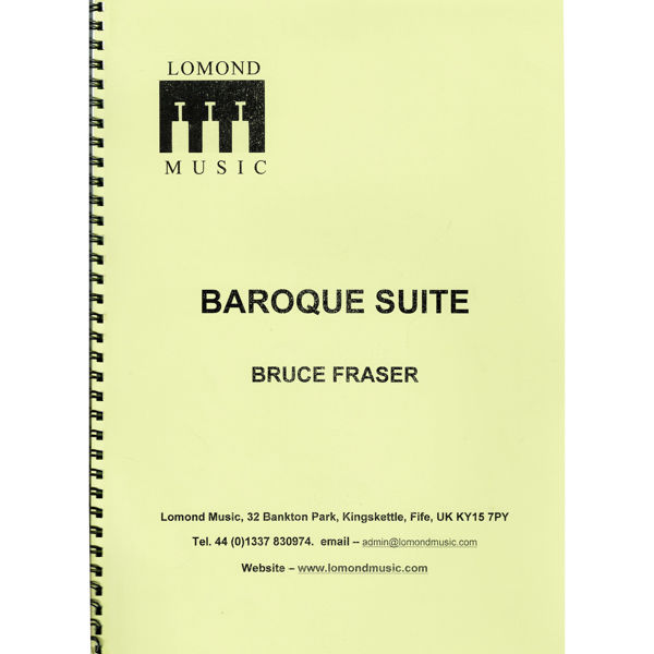 Baroque Suite, Fraser. Brass band