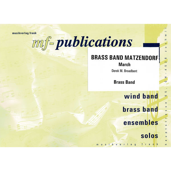 Brass Band Matzendorf (March) , Derek M.Broadbent