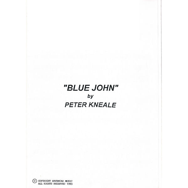 Blue John, Peter Kneale. Brass Band
