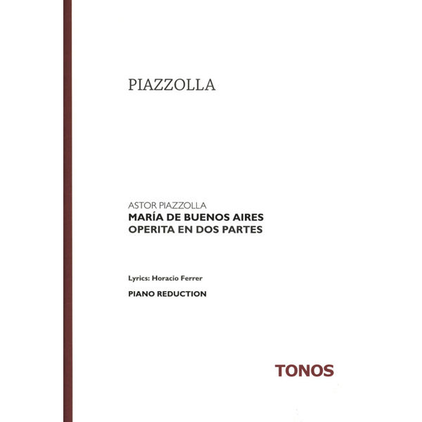 Maria de Buenos Aires, Piazzolla - Piano