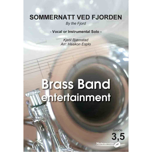 Sommernatt ved fjorden Vokal eller Instrumental Solo+BBE3,5 Bjørnstad arr. Haakon Esplo