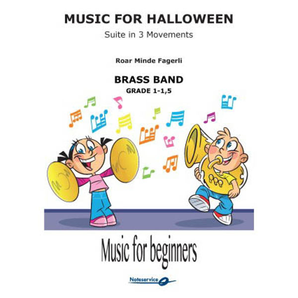 Music for Halloween BB1-1,5, Roar Minde Fagerli. Brass Band