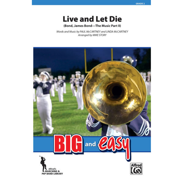 Live and Let Die, Paul & Linda McCartney. Marching Band Concert Band.