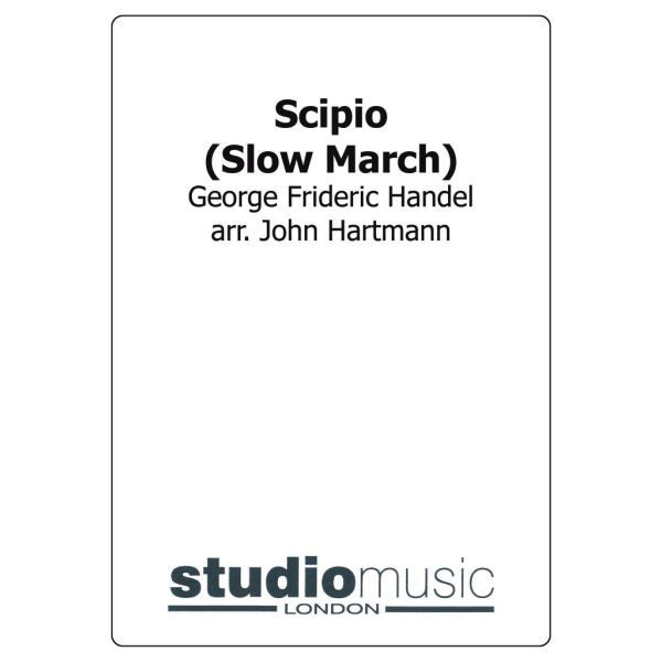 Scipio Slow March (Handel/Hartmann) - Brass Band lite format