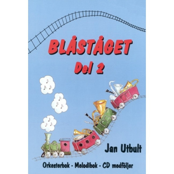 Blåståget 2 Elgitar, Jan Utbult. Bok og Audio