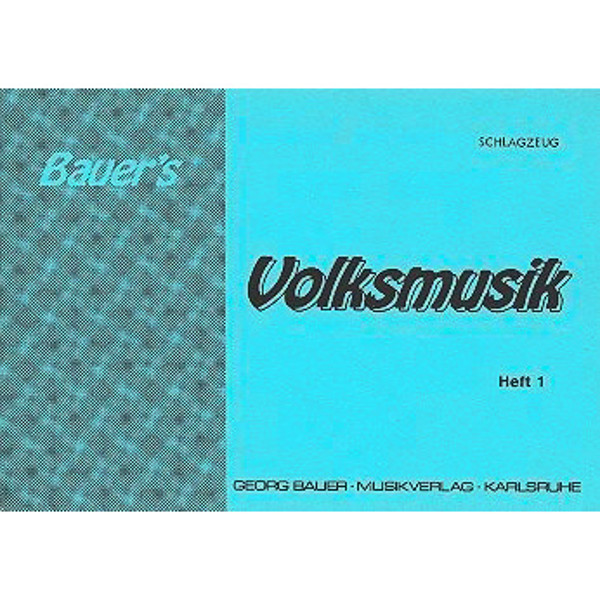 Volksmusik 1, Trompet 1 Bb. Georg Bauer