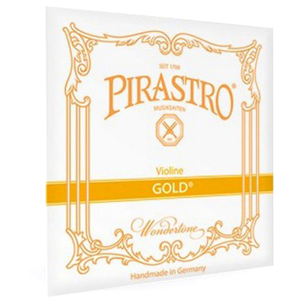 Fiolinstreng Pirastro Gold 4G Gut Core, Silver Plated, Medium