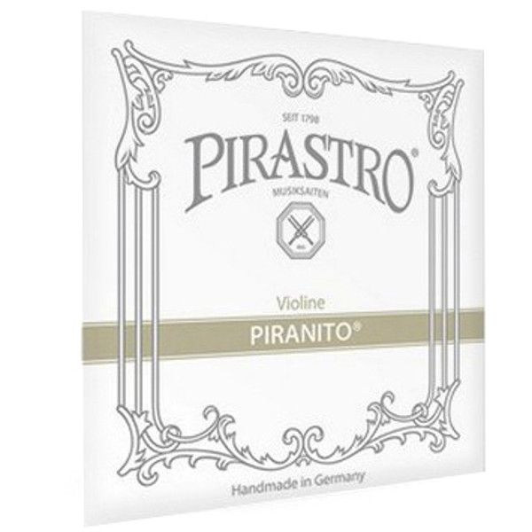 Fiolinstreng Pirastro Piranito 4G Stål/Kromstål, 3/4-1/2 Medium