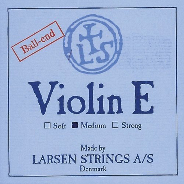 Fiolinstreng Larsen Original 1E Medium Gold Wound, Ball end