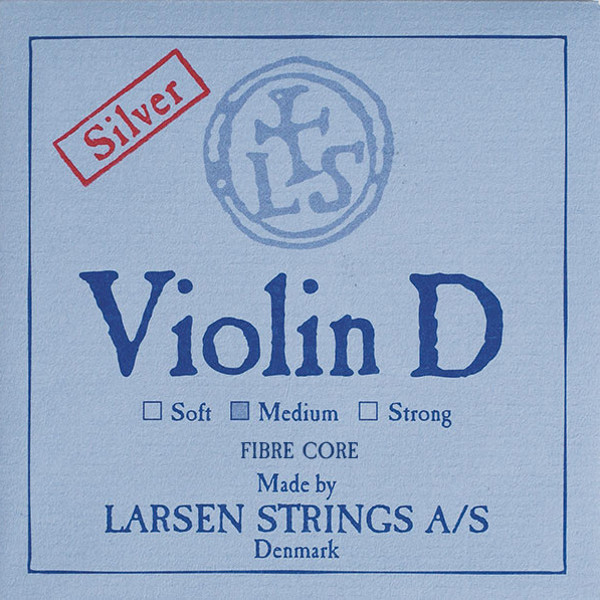 Fiolinstreng Larsen Original 3D Medium Silver Wound