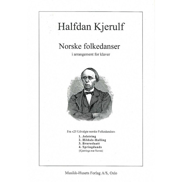 Norske Folkedanser, Halfdan Kjerulf - Piano