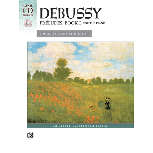 Preludes, Book 1, Debussy (Hinson) m/CD- Piano