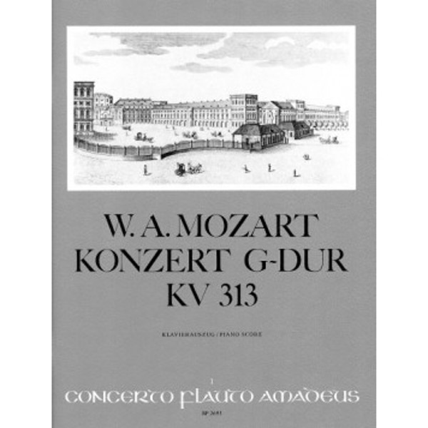 Concert in G major (KV 313), Mozart - Piano