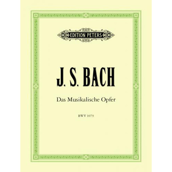 Musical Offering BWV 1079, Johann Sebastian Bach - Piano Solo